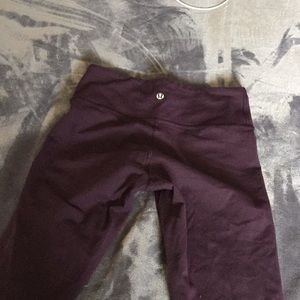 Lululemon Wunder Under capri’s Size 4